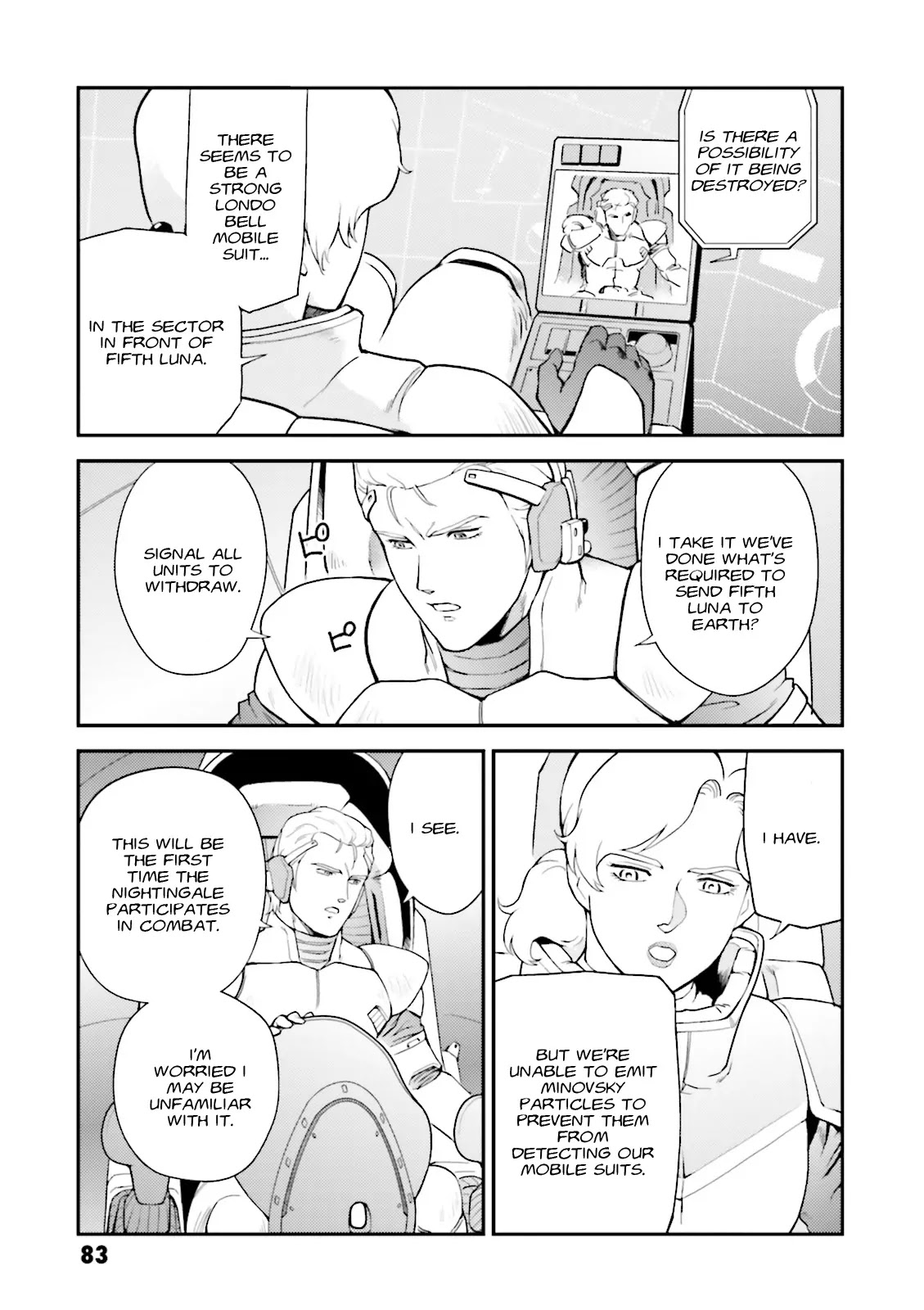 Kidou Senshi Gundam Gyakushuu no Char - Beltorchika Children Chapter 2 page 23 - Chapter 2: The Battle at Fifth Luna