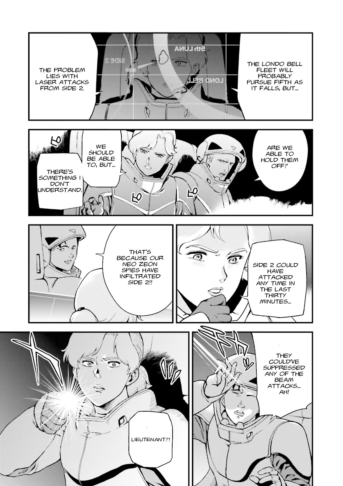 Kidou Senshi Gundam Gyakushuu no Char - Beltorchika Children Chapter 2 page 27 - Chapter 2: The Battle at Fifth Luna
