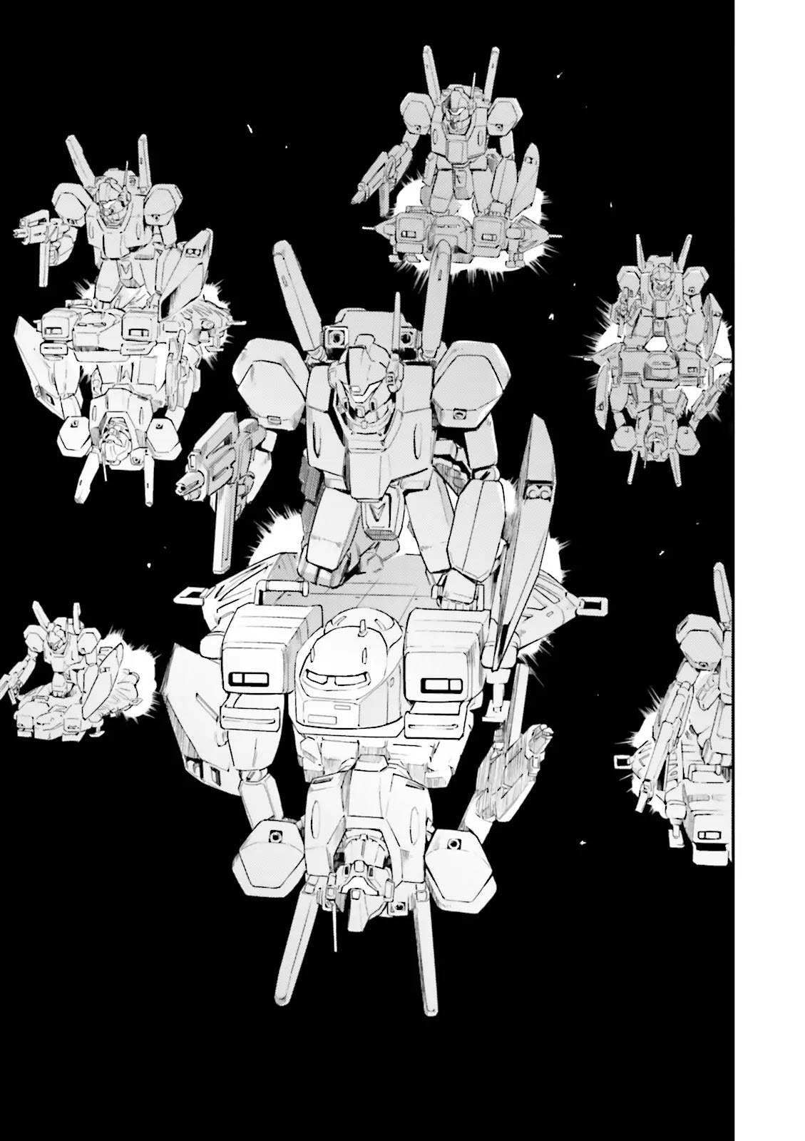 Kidou Senshi Gundam Gyakushuu no Char - Beltorchika Children Chapter 2 page 3 - Chapter 2: The Battle at Fifth Luna