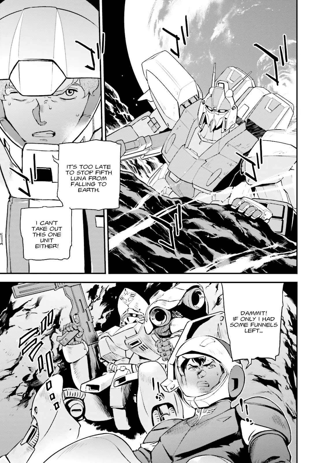 Kidou Senshi Gundam Gyakushuu no Char - Beltorchika Children Chapter 2 page 31 - Chapter 2: The Battle at Fifth Luna