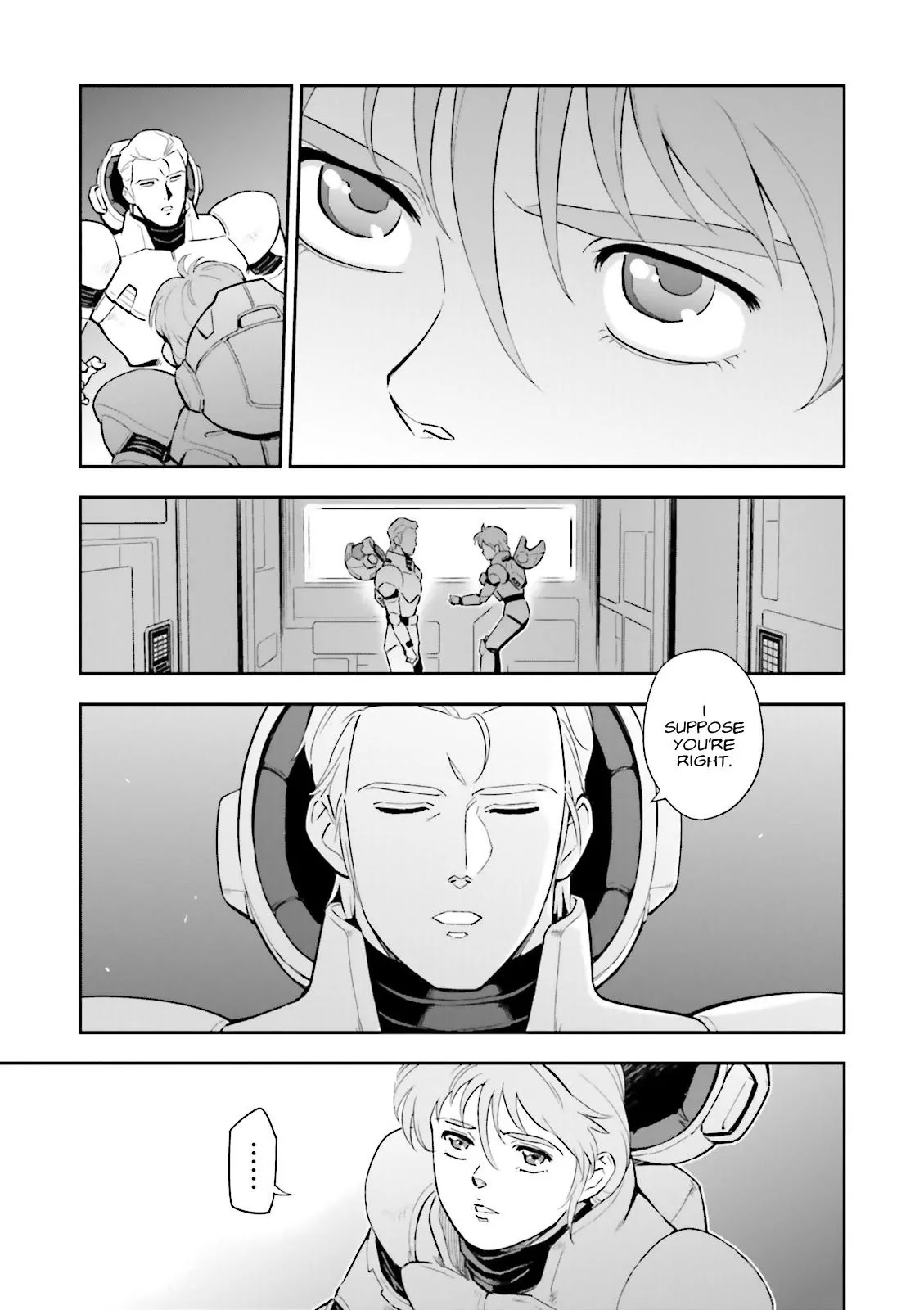 Kidou Senshi Gundam Gyakushuu no Char - Beltorchika Children Chapter 20 page 16 - Chapter 20: A Day of Parting