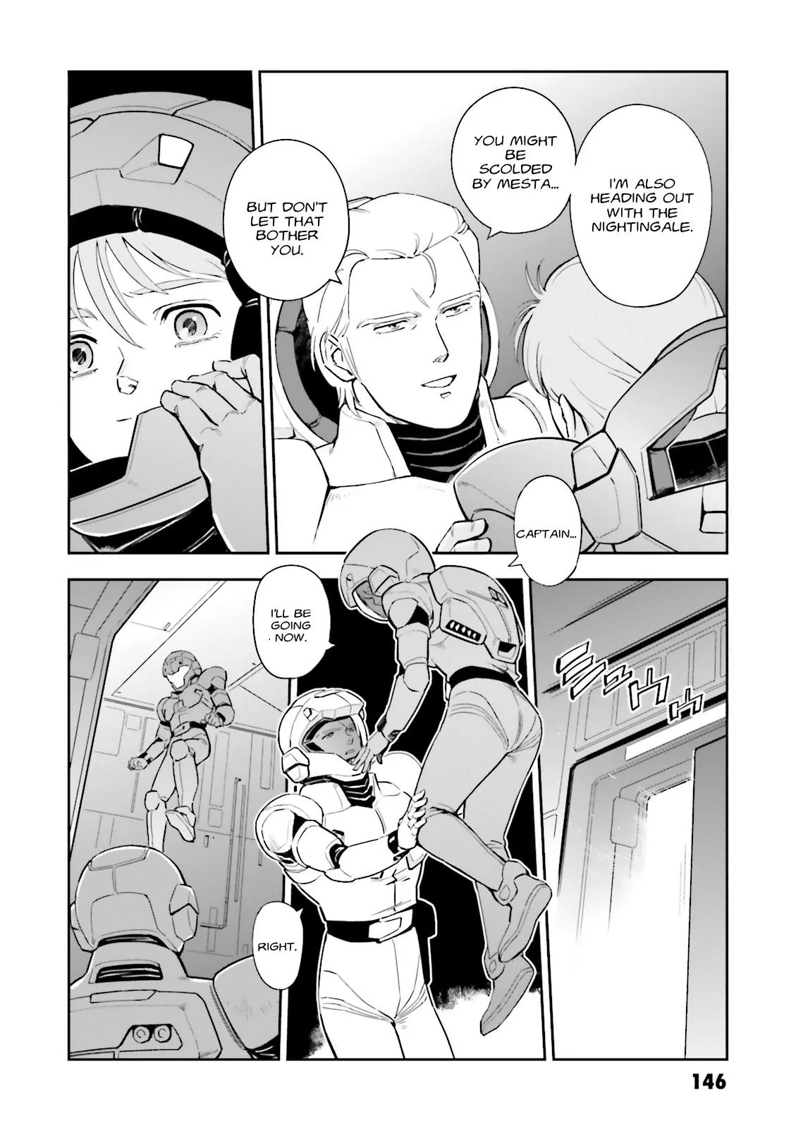 Kidou Senshi Gundam Gyakushuu no Char - Beltorchika Children Chapter 20 page 19 - Chapter 20: A Day of Parting