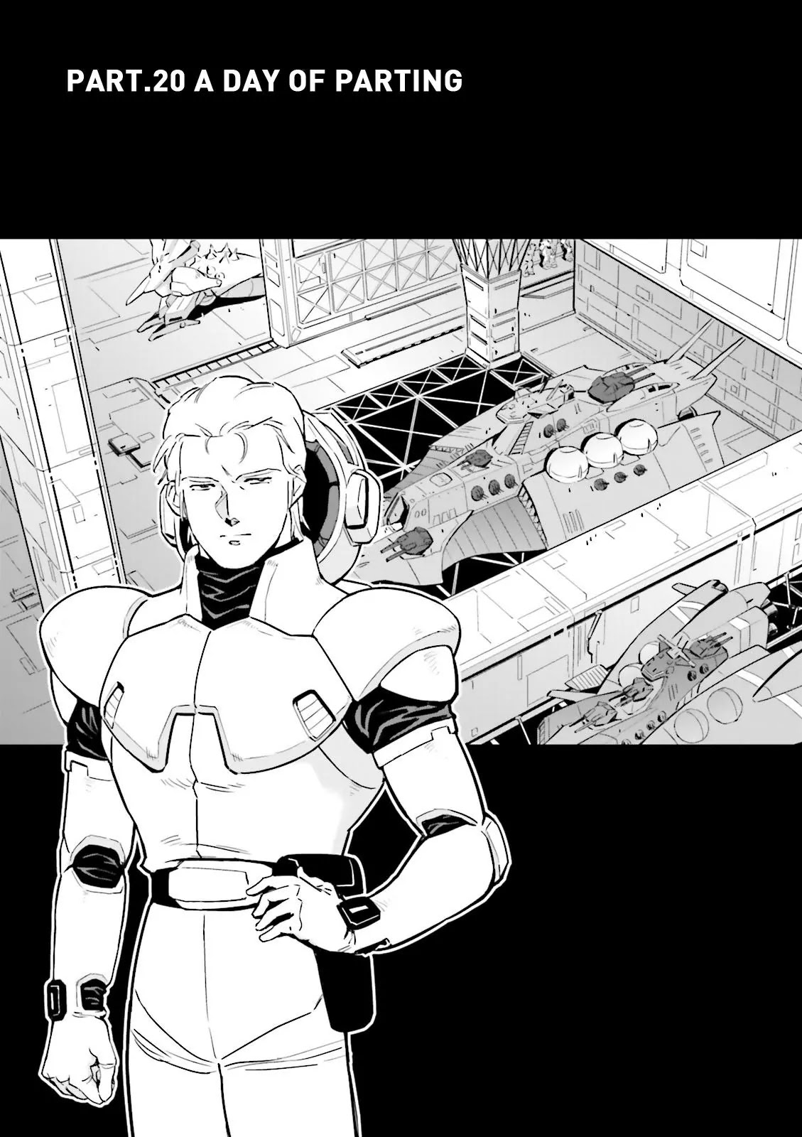 Kidou Senshi Gundam Gyakushuu no Char - Beltorchika Children Chapter 20 page 2 - Chapter 20: A Day of Parting