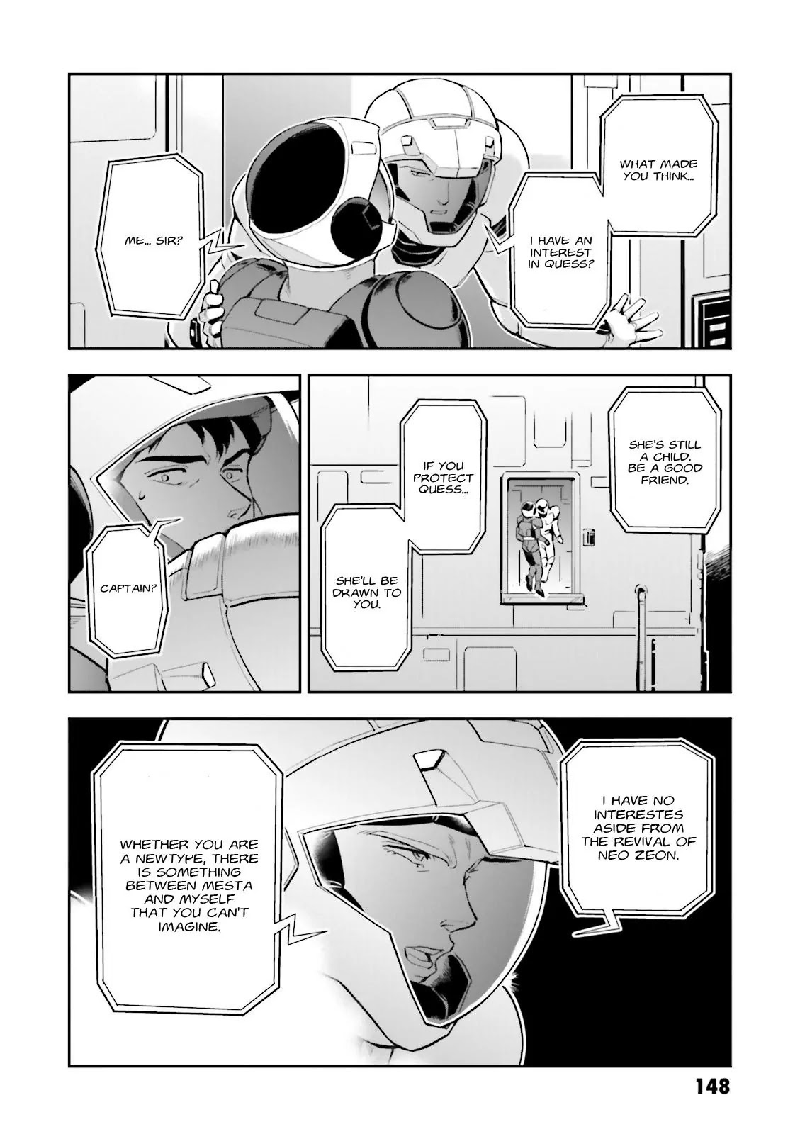 Kidou Senshi Gundam Gyakushuu no Char - Beltorchika Children Chapter 20 page 21 - Chapter 20: A Day of Parting