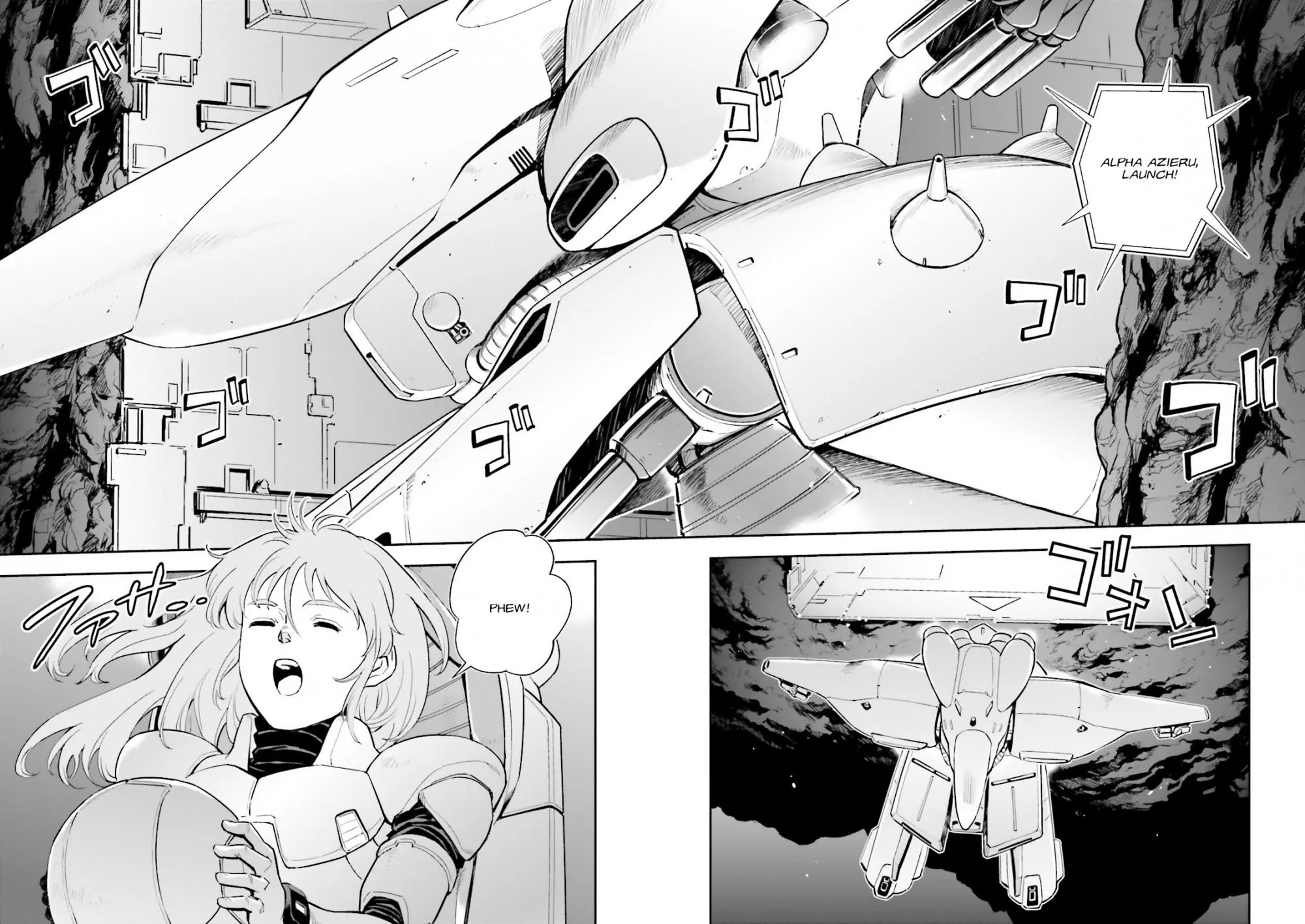 Kidou Senshi Gundam Gyakushuu no Char - Beltorchika Children Chapter 20 page 23 - Chapter 20: A Day of Parting
