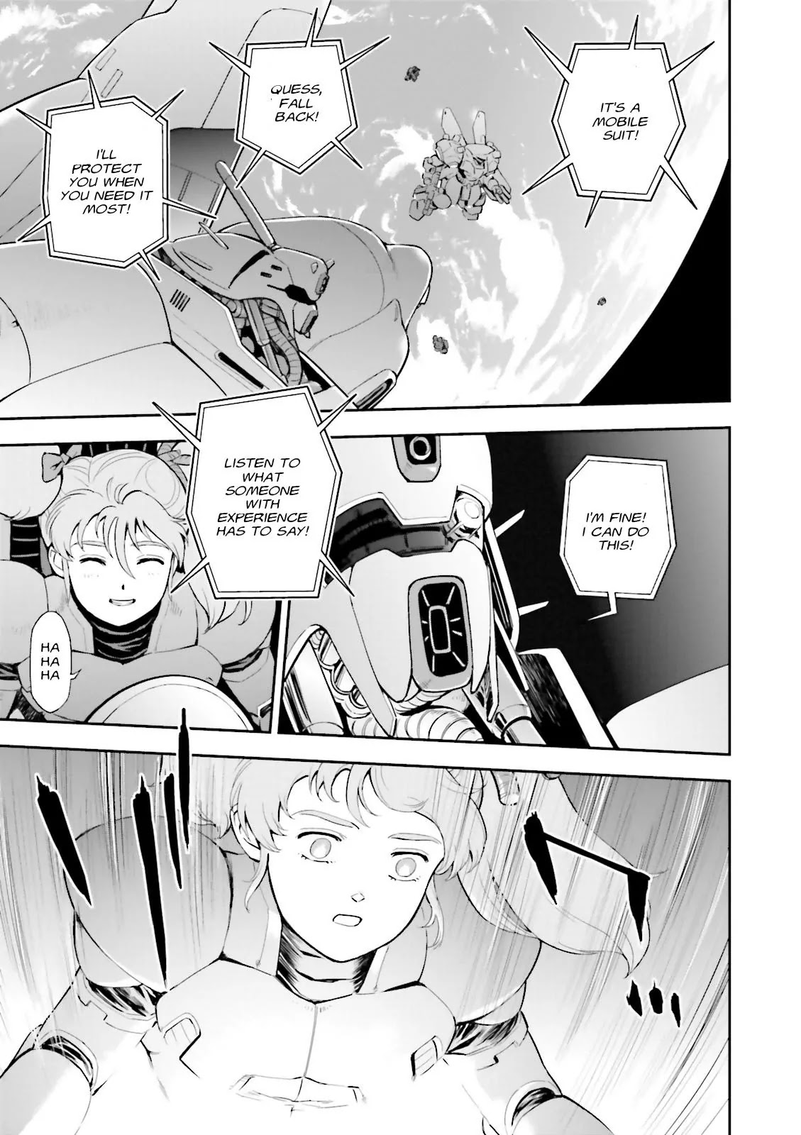 Kidou Senshi Gundam Gyakushuu no Char - Beltorchika Children Chapter 20 page 31 - Chapter 20: A Day of Parting