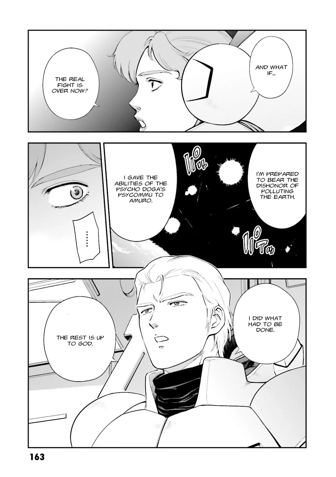 Kidou Senshi Gundam Gyakushuu no Char - Beltorchika Children Chapter 20 page 35 - Chapter 20: A Day of Parting