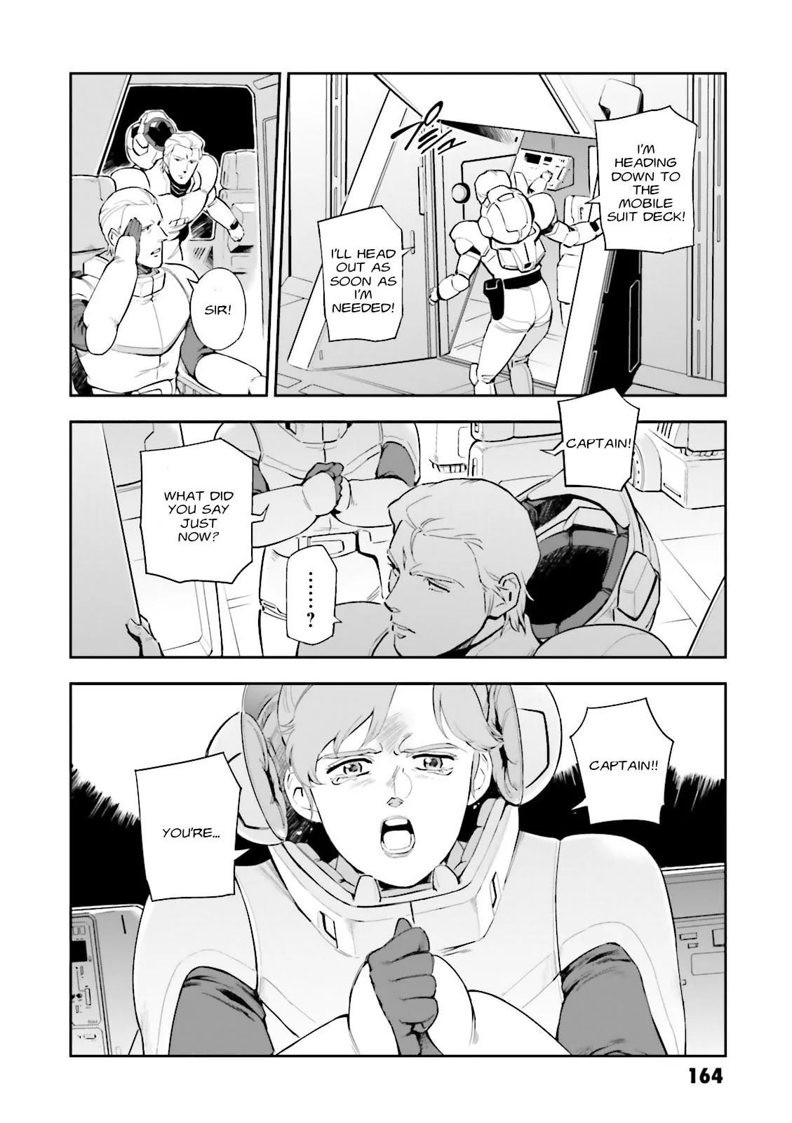 Kidou Senshi Gundam Gyakushuu no Char - Beltorchika Children Chapter 20 page 36 - Chapter 20: A Day of Parting