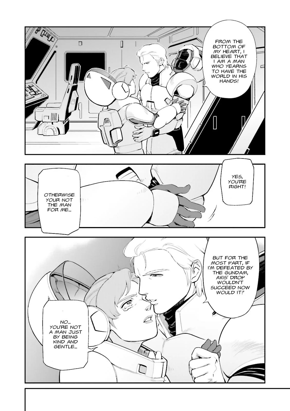 Kidou Senshi Gundam Gyakushuu no Char - Beltorchika Children Chapter 20 page 40 - Chapter 20: A Day of Parting
