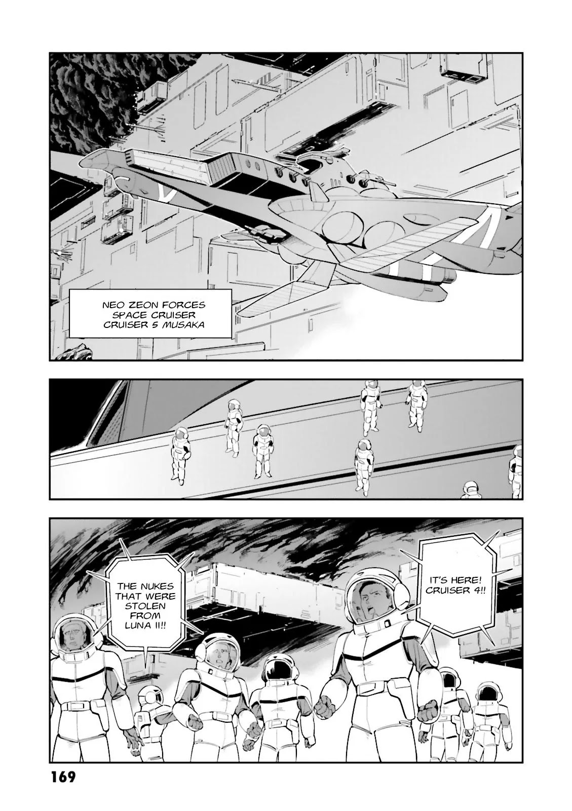 Kidou Senshi Gundam Gyakushuu no Char - Beltorchika Children Chapter 20 page 41 - Chapter 20: A Day of Parting