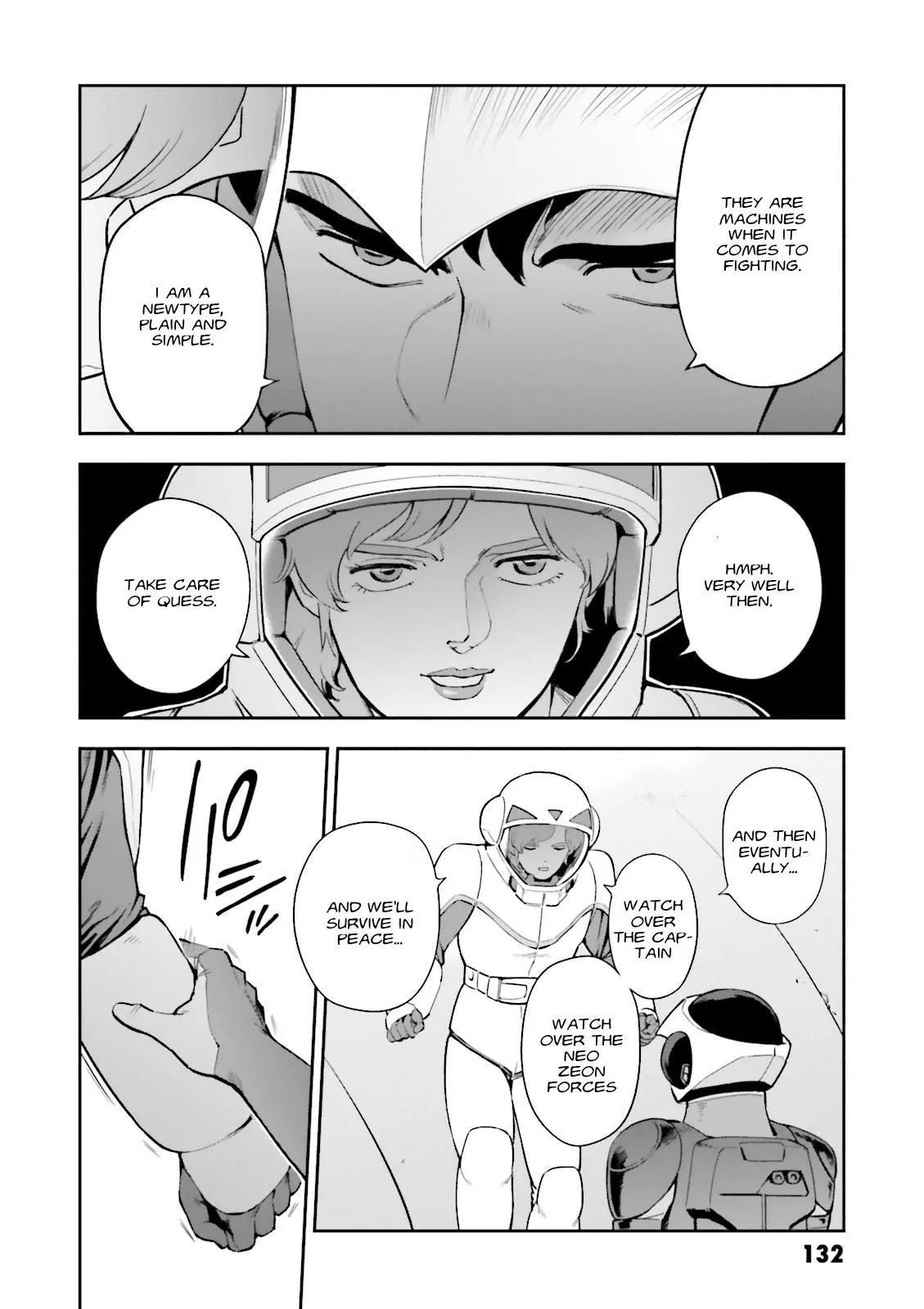Kidou Senshi Gundam Gyakushuu no Char - Beltorchika Children Chapter 20 page 5 - Chapter 20: A Day of Parting