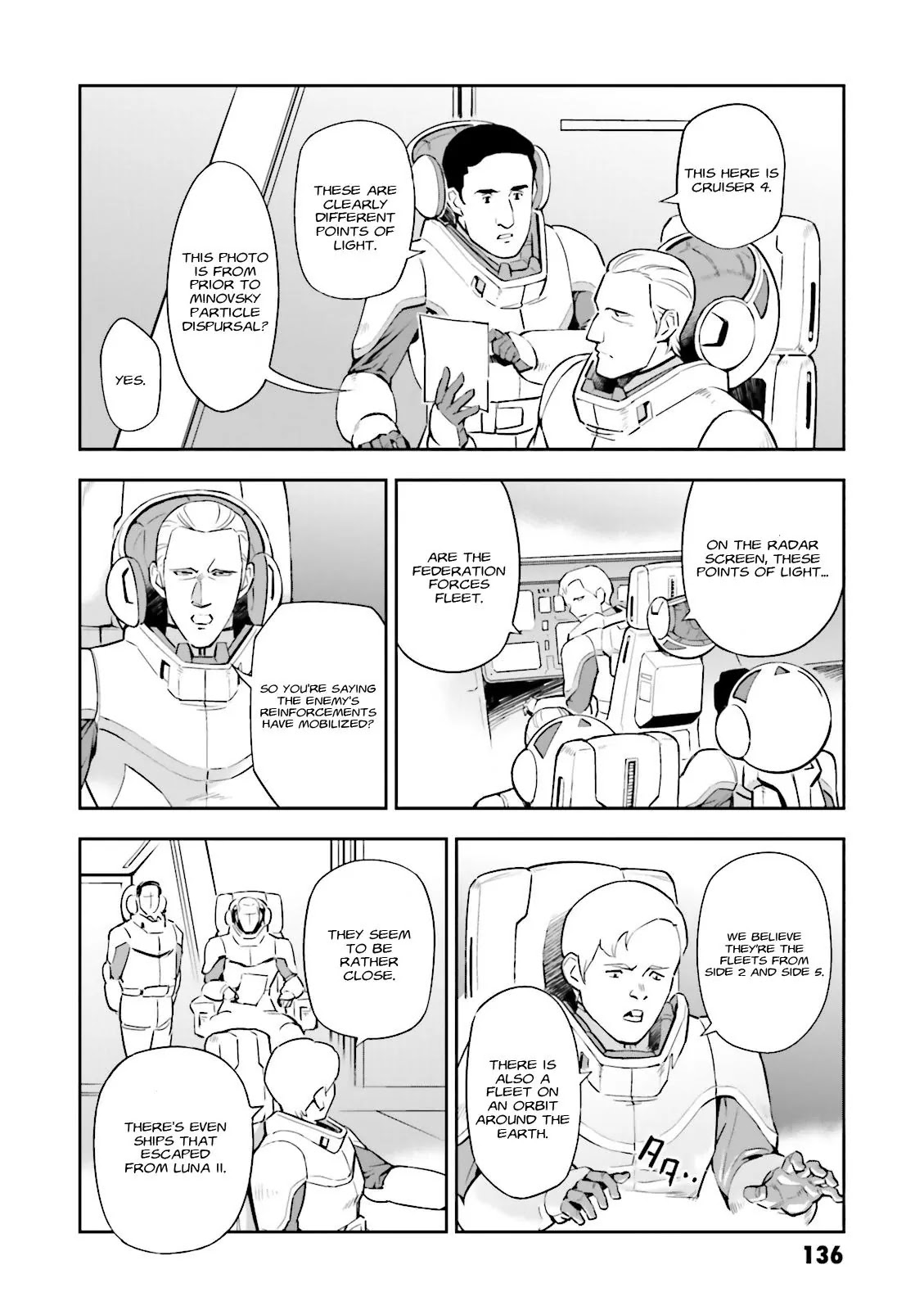 Kidou Senshi Gundam Gyakushuu no Char - Beltorchika Children Chapter 20 page 9 - Chapter 20: A Day of Parting