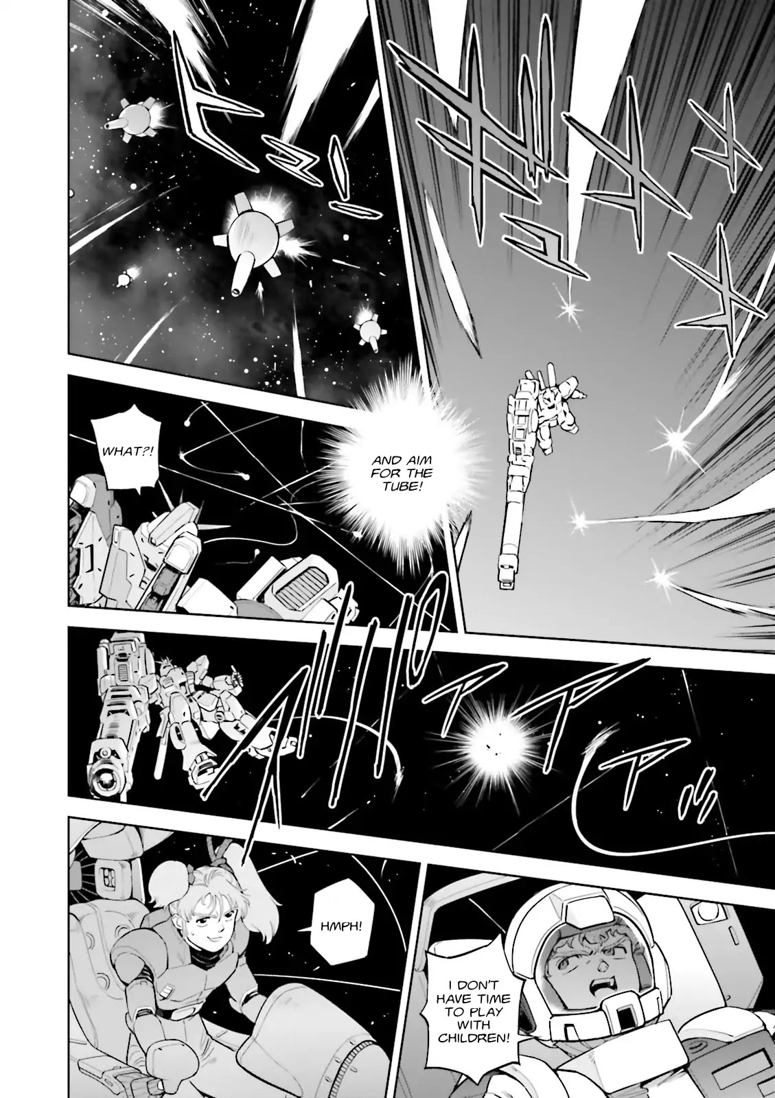 Kidou Senshi Gundam Gyakushuu no Char - Beltorchika Children Chapter 21 page 27 - Chapter 21: Rhythm I