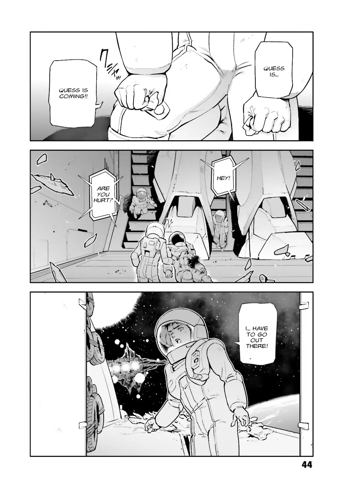 Kidou Senshi Gundam Gyakushuu no Char - Beltorchika Children Chapter 22 page 10 - Chapter 22: Rhythm II