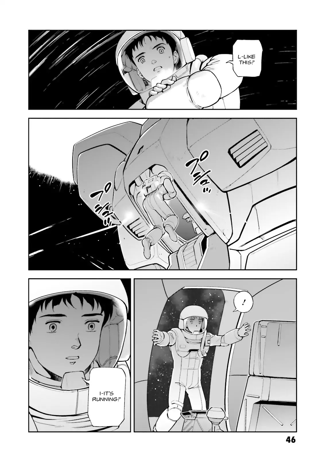 Kidou Senshi Gundam Gyakushuu no Char - Beltorchika Children Chapter 22 page 12 - Chapter 22: Rhythm II