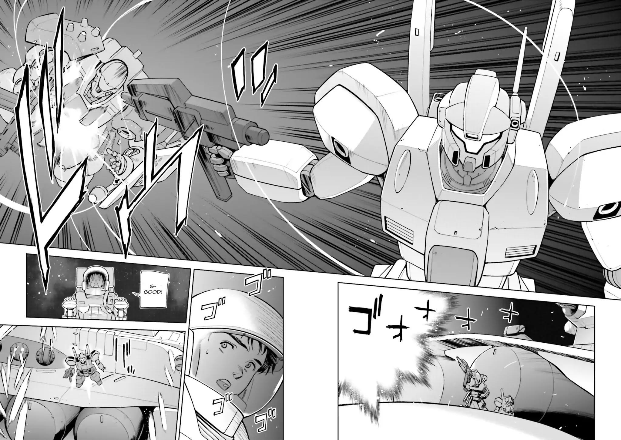 Kidou Senshi Gundam Gyakushuu no Char - Beltorchika Children Chapter 22 page 14 - Chapter 22: Rhythm II