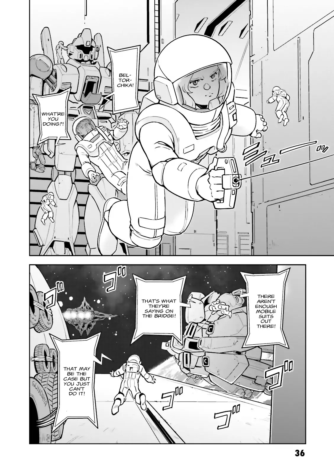 Kidou Senshi Gundam Gyakushuu no Char - Beltorchika Children Chapter 22 page 2 - Chapter 22: Rhythm II