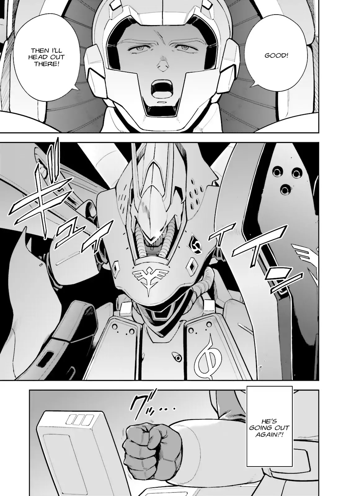 Kidou Senshi Gundam Gyakushuu no Char - Beltorchika Children Chapter 22 page 32 - Chapter 22: Rhythm II
