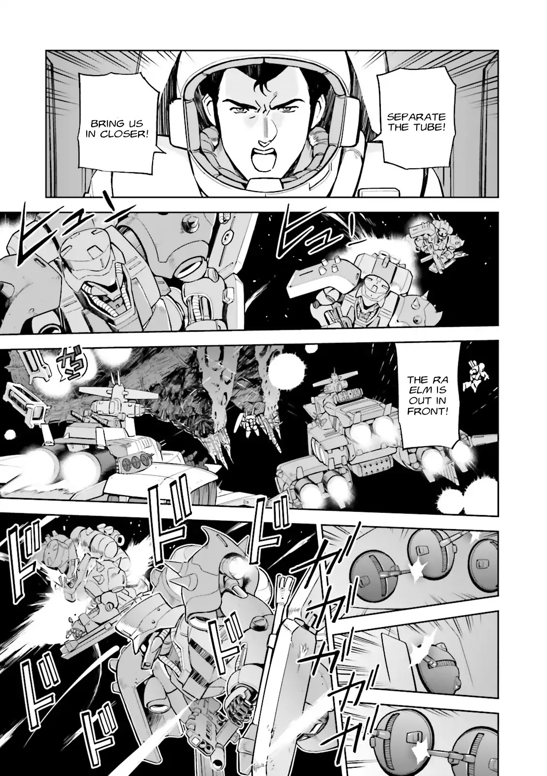 Kidou Senshi Gundam Gyakushuu no Char - Beltorchika Children Chapter 23 page 10 - Chapter 23: Rhythm III