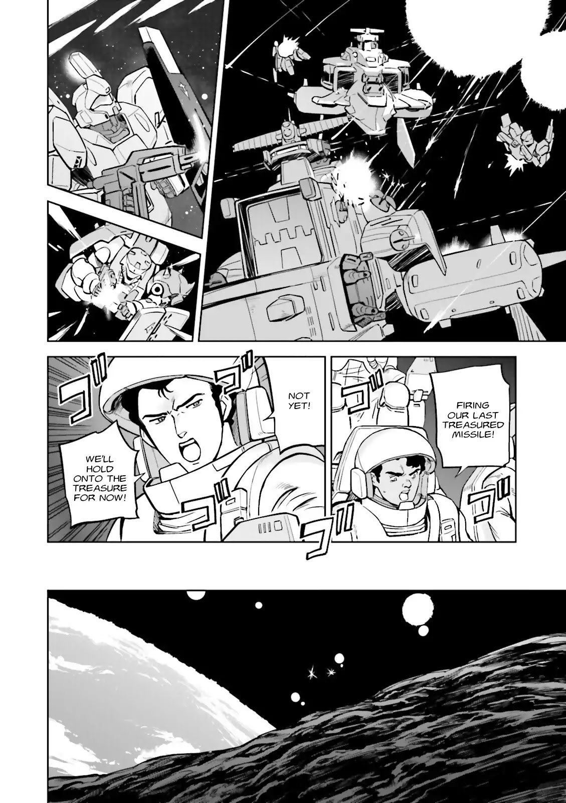 Kidou Senshi Gundam Gyakushuu no Char - Beltorchika Children Chapter 23 page 11 - Chapter 23: Rhythm III