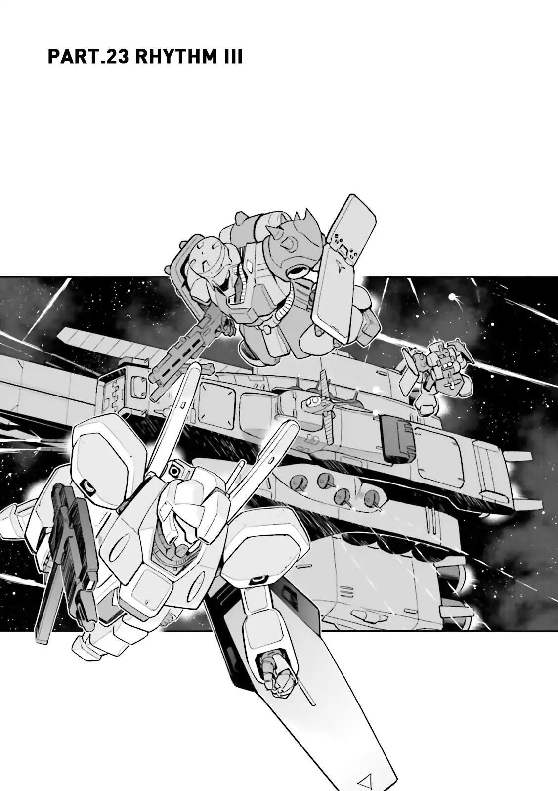 Kidou Senshi Gundam Gyakushuu no Char - Beltorchika Children Chapter 23 page 2 - Chapter 23: Rhythm III