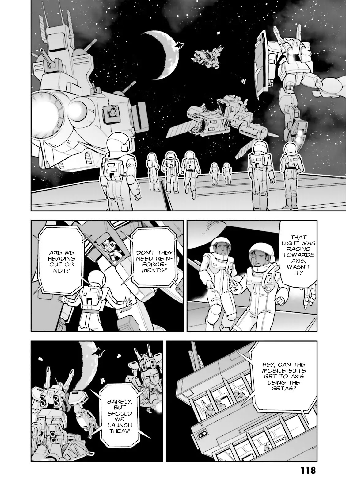 Kidou Senshi Gundam Gyakushuu no Char - Beltorchika Children Chapter 24 page 13 - Chapter 24: Mother and Child