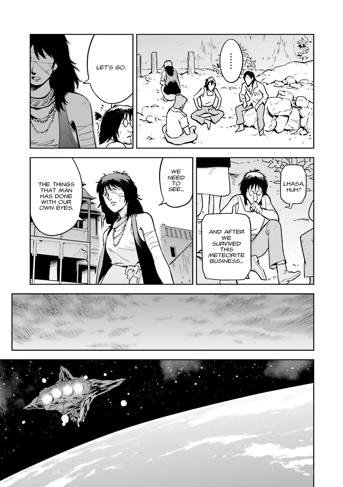 Kidou Senshi Gundam Gyakushuu no Char - Beltorchika Children Chapter 24 page 23 - Chapter 24: Mother and Child