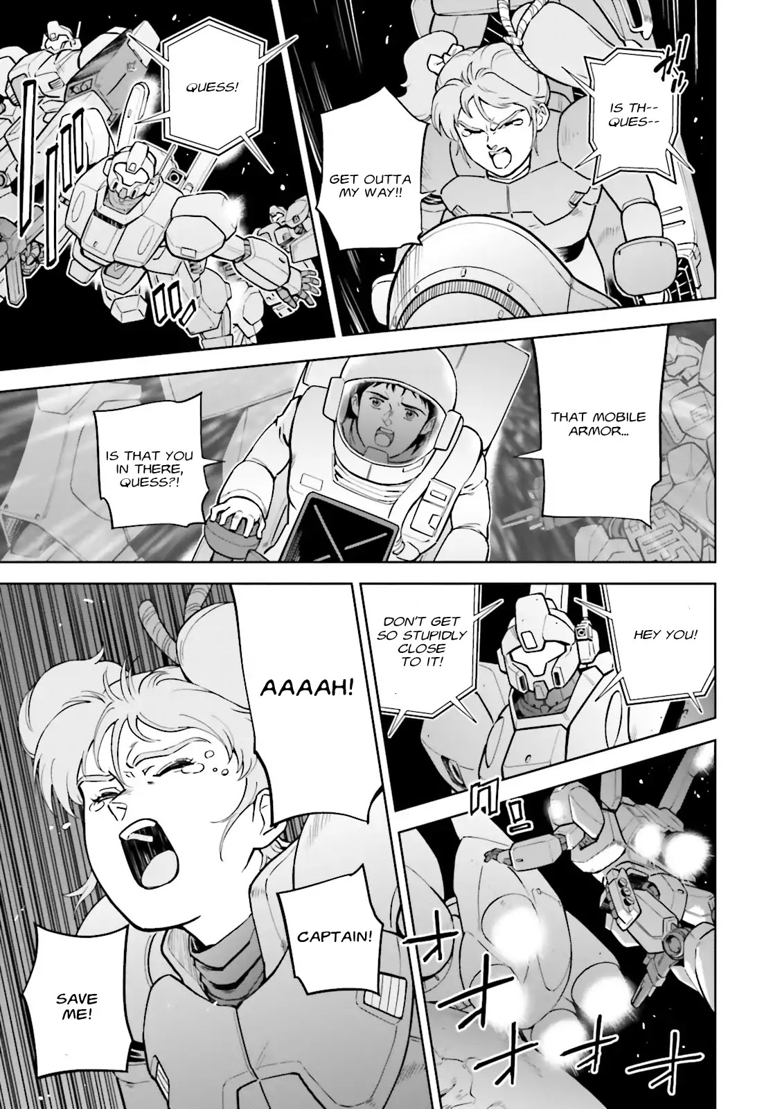 Kidou Senshi Gundam Gyakushuu no Char - Beltorchika Children Chapter 24 page 30 - Chapter 24: Mother and Child