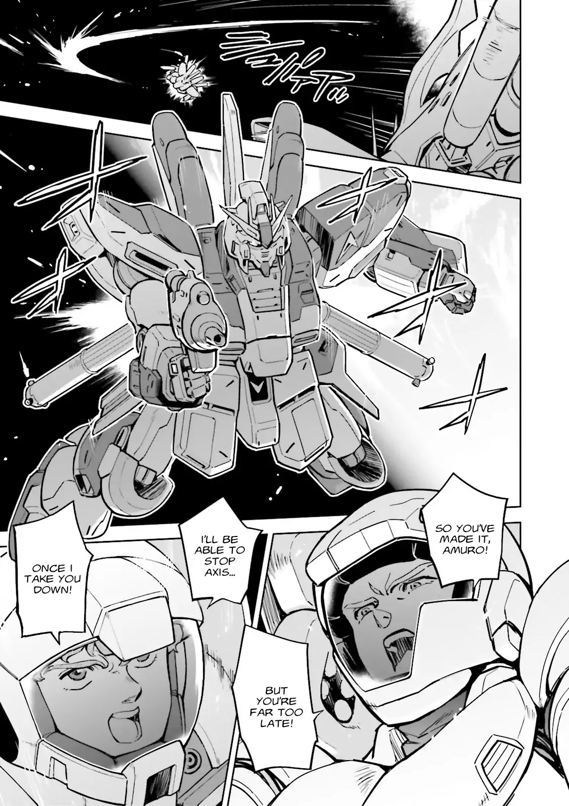 Kidou Senshi Gundam Gyakushuu no Char - Beltorchika Children Chapter 24 page 32 - Chapter 24: Mother and Child