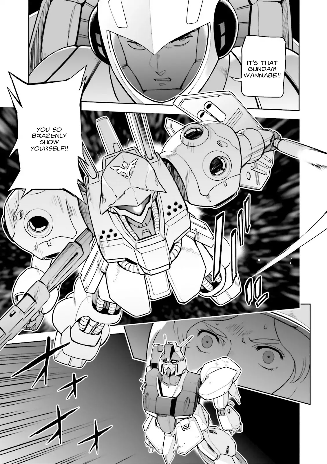 Kidou Senshi Gundam Gyakushuu no Char - Beltorchika Children Chapter 24 page 4 - Chapter 24: Mother and Child
