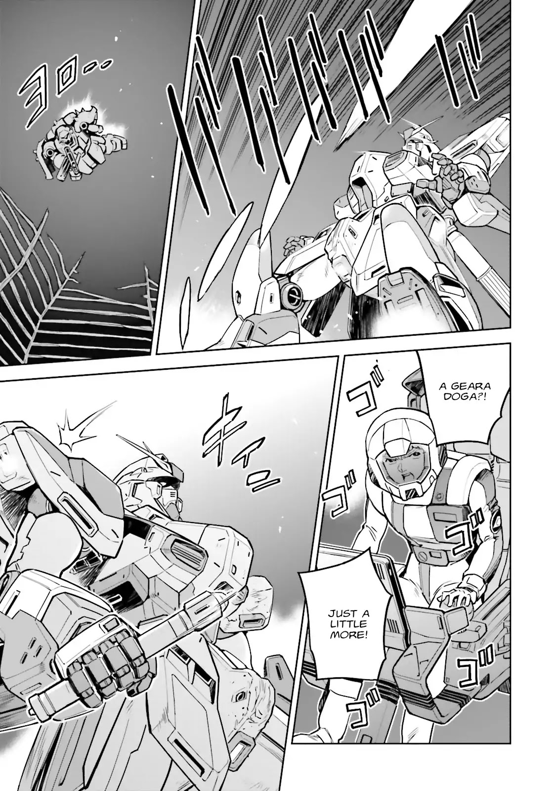 Kidou Senshi Gundam Gyakushuu no Char - Beltorchika Children Chapter 25 page 32 - Chapter 25: Papa!
