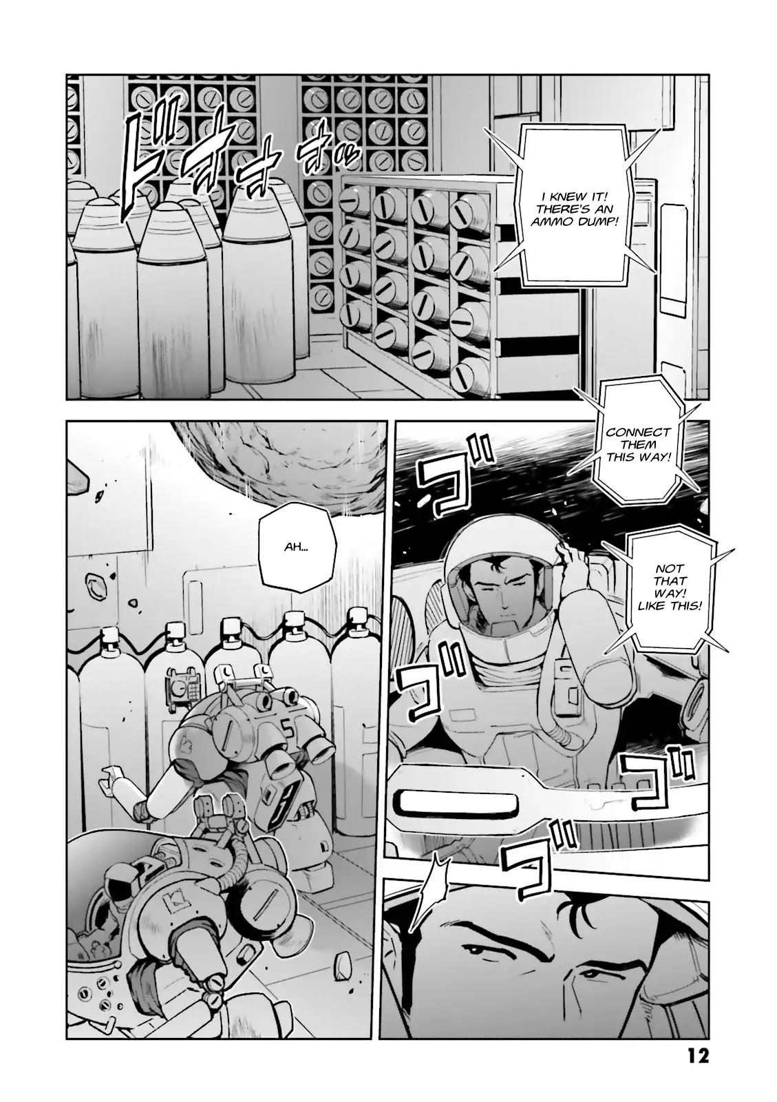 Kidou Senshi Gundam Gyakushuu no Char - Beltorchika Children Chapter 26 page 11 - Chapter 26: Disappearing Fire
