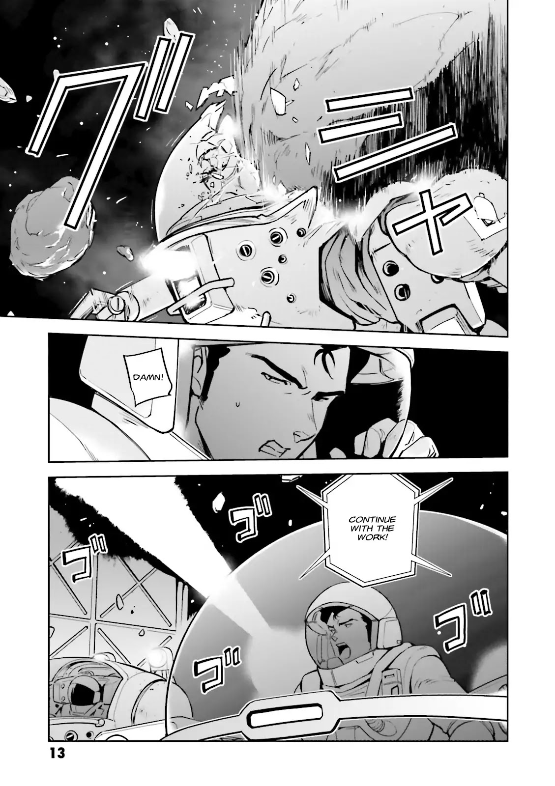 Kidou Senshi Gundam Gyakushuu no Char - Beltorchika Children Chapter 26 page 12 - Chapter 26: Disappearing Fire
