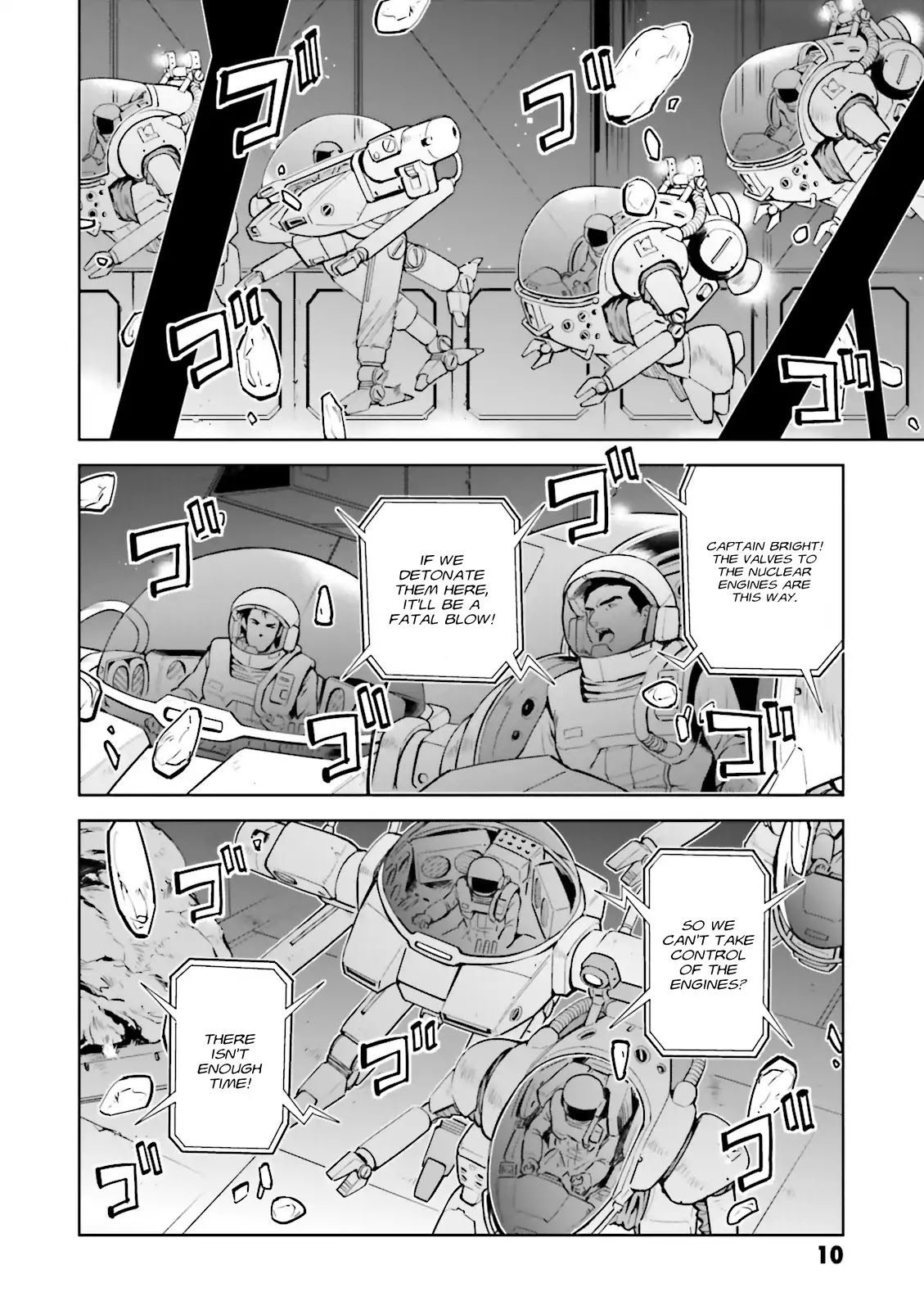 Kidou Senshi Gundam Gyakushuu no Char - Beltorchika Children Chapter 26 page 9 - Chapter 26: Disappearing Fire