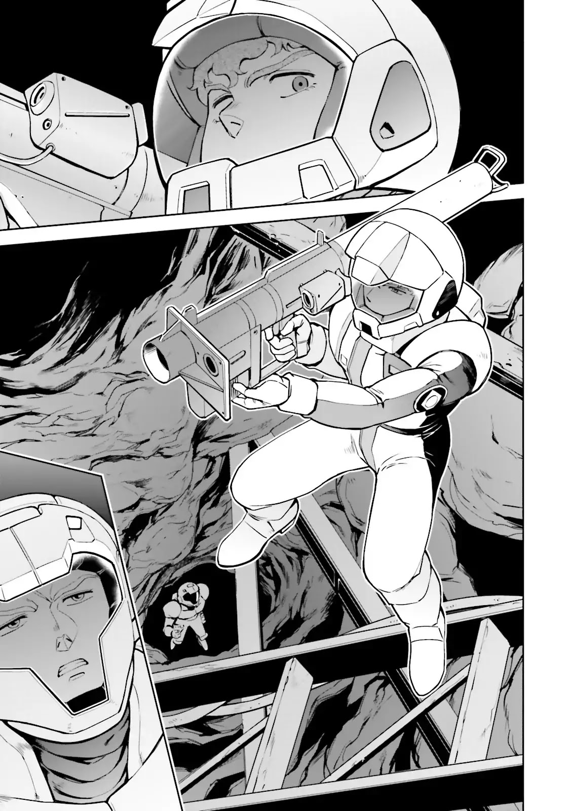 Kidou Senshi Gundam Gyakushuu no Char - Beltorchika Children Chapter 27 page 11 - Chapter 27: Hand-to-hand Combat
