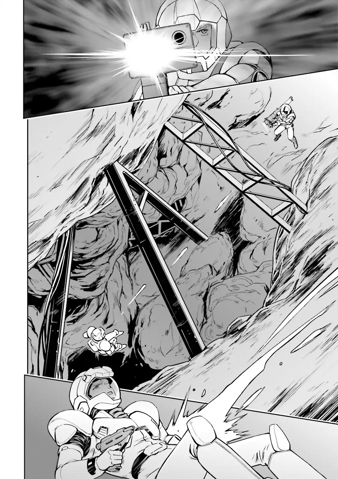 Kidou Senshi Gundam Gyakushuu no Char - Beltorchika Children Chapter 27 page 12 - Chapter 27: Hand-to-hand Combat
