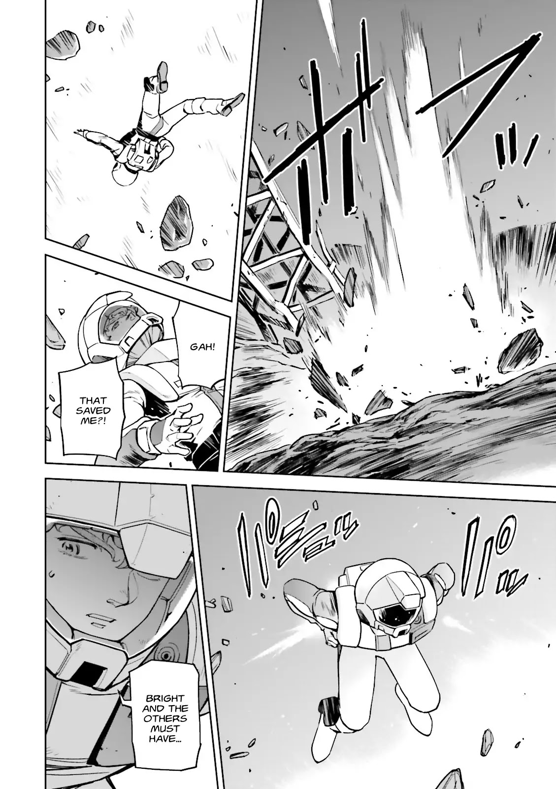 Kidou Senshi Gundam Gyakushuu no Char - Beltorchika Children Chapter 27 page 14 - Chapter 27: Hand-to-hand Combat
