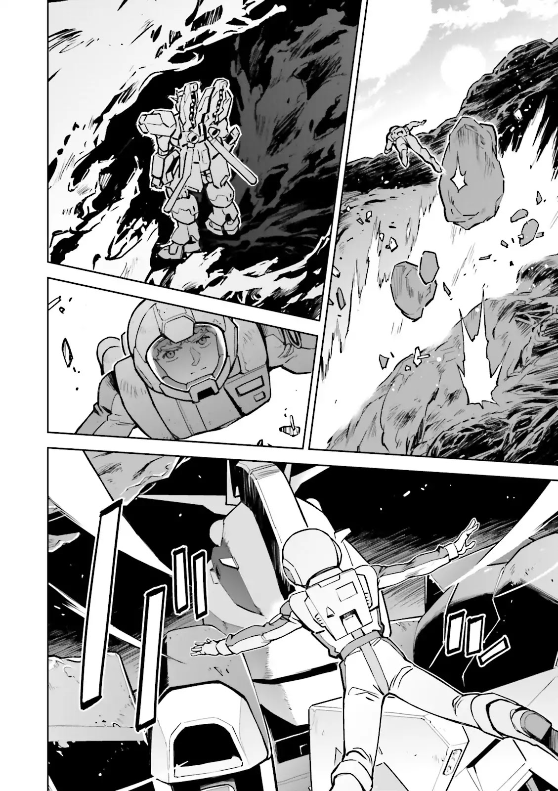 Kidou Senshi Gundam Gyakushuu no Char - Beltorchika Children Chapter 27 page 18 - Chapter 27: Hand-to-hand Combat