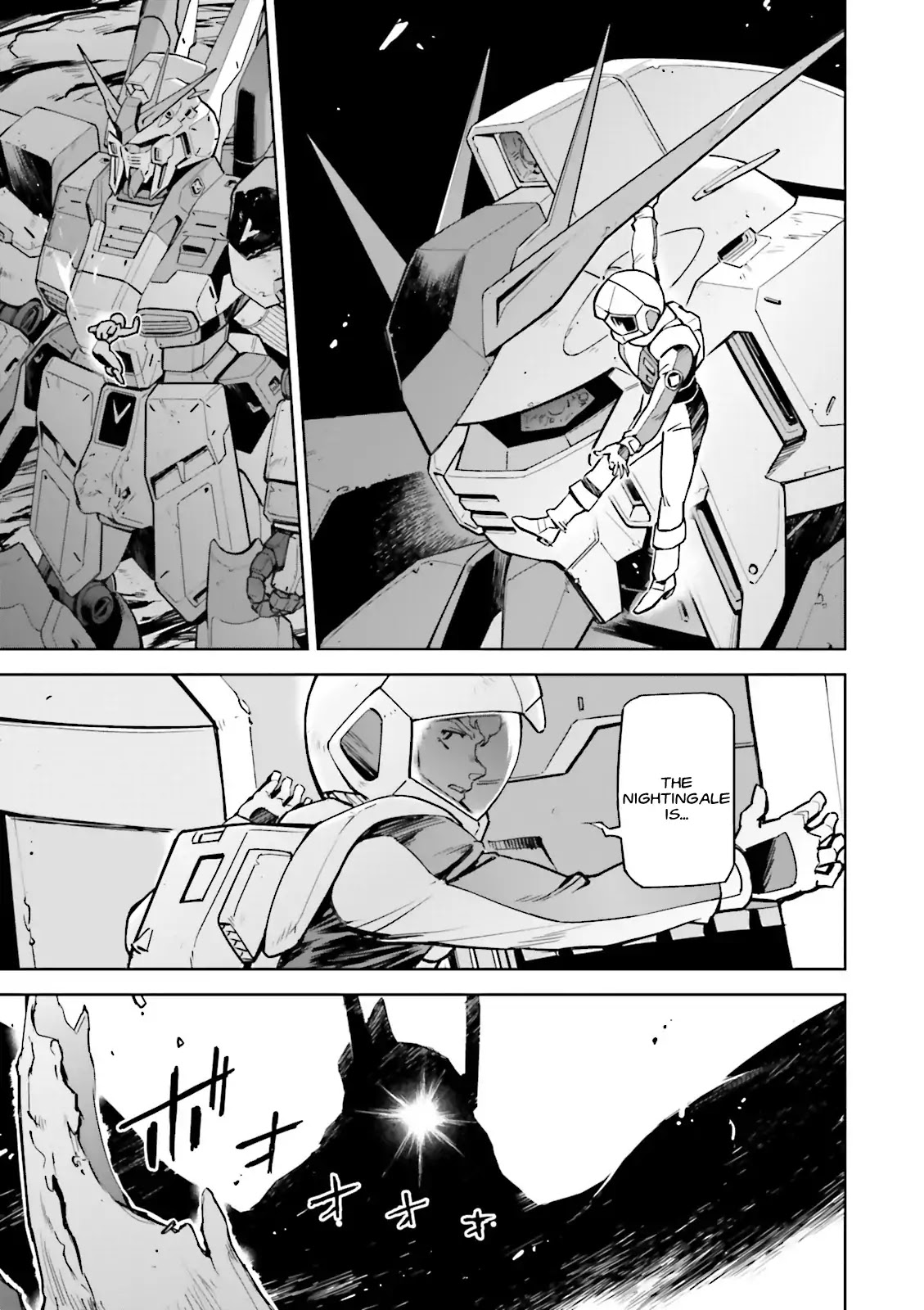 Kidou Senshi Gundam Gyakushuu no Char - Beltorchika Children Chapter 27 page 19 - Chapter 27: Hand-to-hand Combat