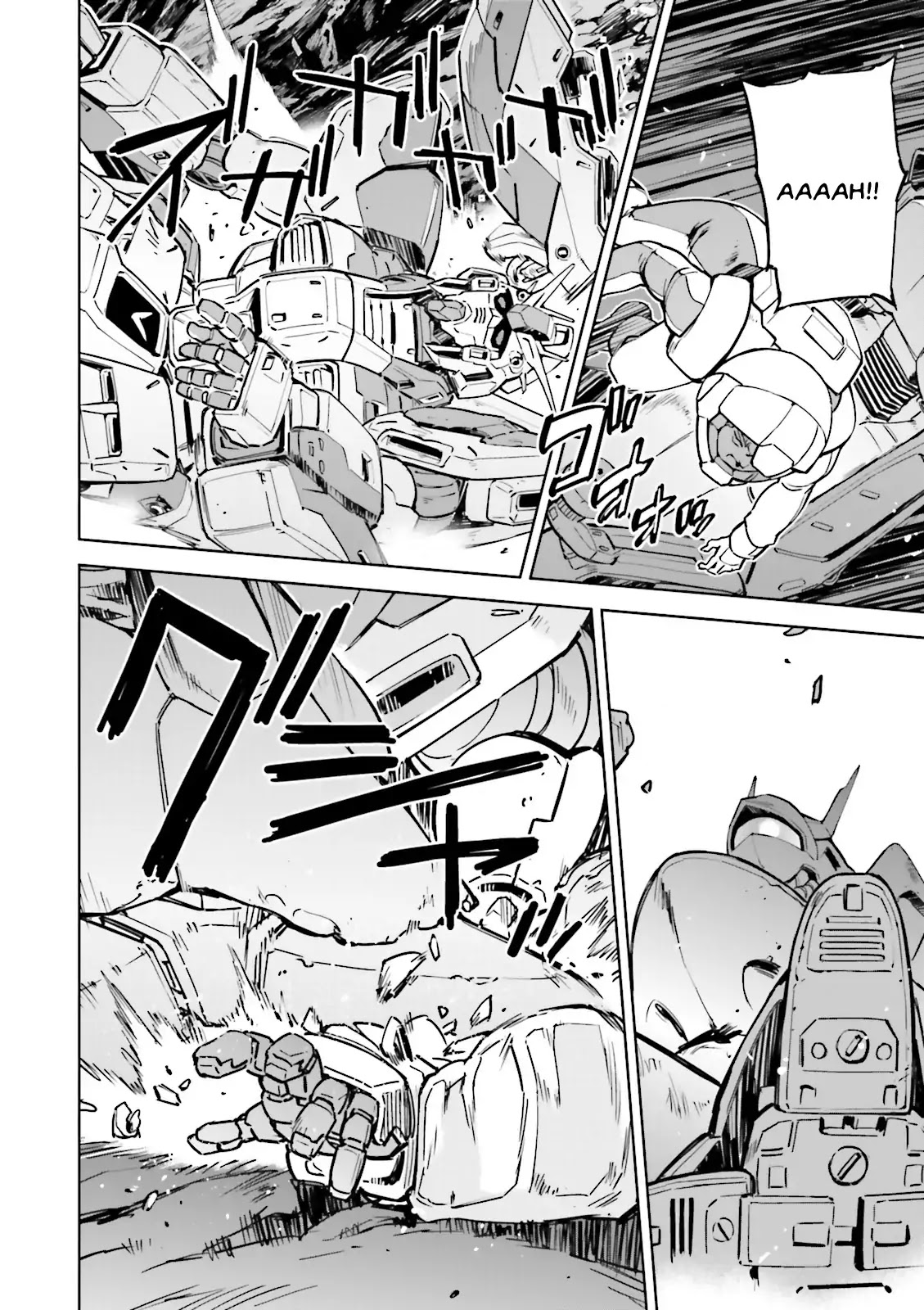 Kidou Senshi Gundam Gyakushuu no Char - Beltorchika Children Chapter 27 page 22 - Chapter 27: Hand-to-hand Combat