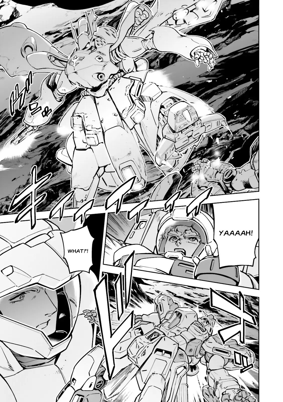 Kidou Senshi Gundam Gyakushuu no Char - Beltorchika Children Chapter 27 page 23 - Chapter 27: Hand-to-hand Combat