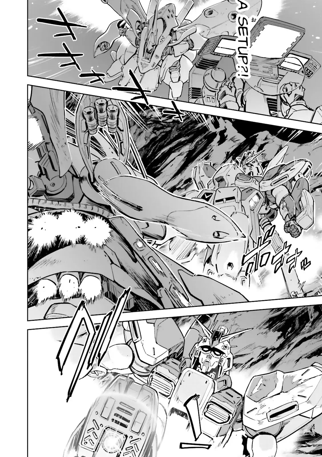 Kidou Senshi Gundam Gyakushuu no Char - Beltorchika Children Chapter 27 page 28 - Chapter 27: Hand-to-hand Combat