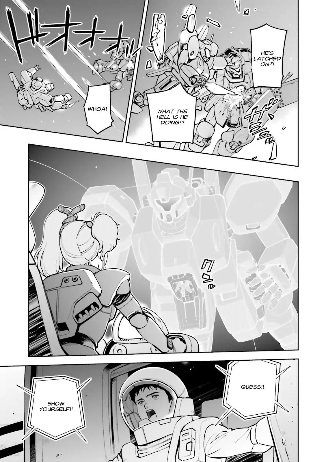 Kidou Senshi Gundam Gyakushuu no Char - Beltorchika Children Chapter 27 page 3 - Chapter 27: Hand-to-hand Combat