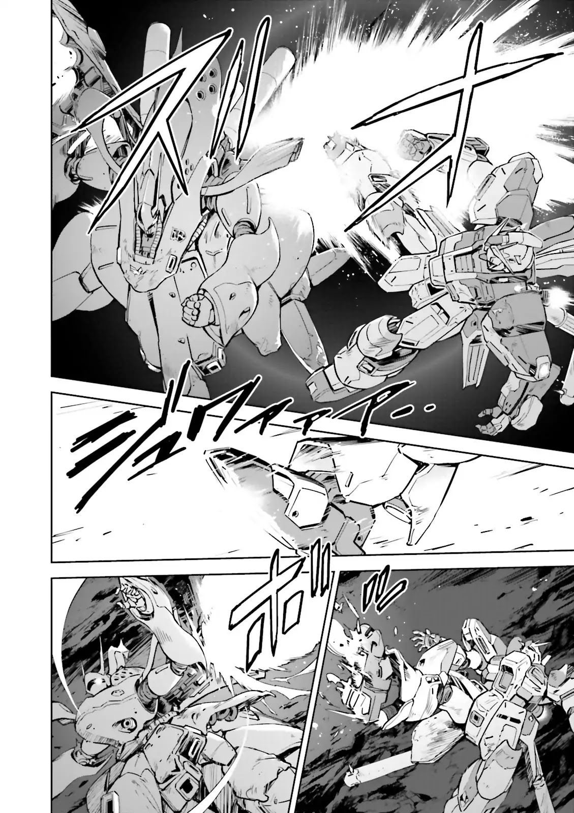 Kidou Senshi Gundam Gyakushuu no Char - Beltorchika Children Chapter 27 page 36 - Chapter 27: Hand-to-hand Combat