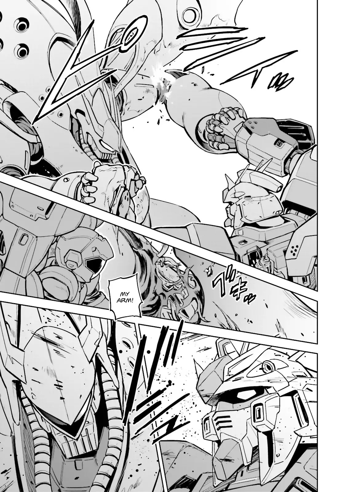 Kidou Senshi Gundam Gyakushuu no Char - Beltorchika Children Chapter 27 page 40 - Chapter 27: Hand-to-hand Combat