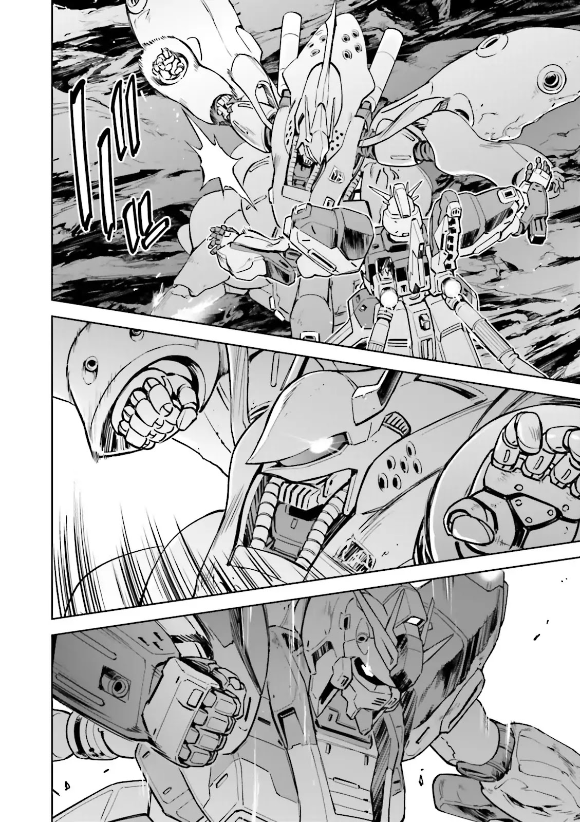 Kidou Senshi Gundam Gyakushuu no Char - Beltorchika Children Chapter 27 page 41 - Chapter 27: Hand-to-hand Combat