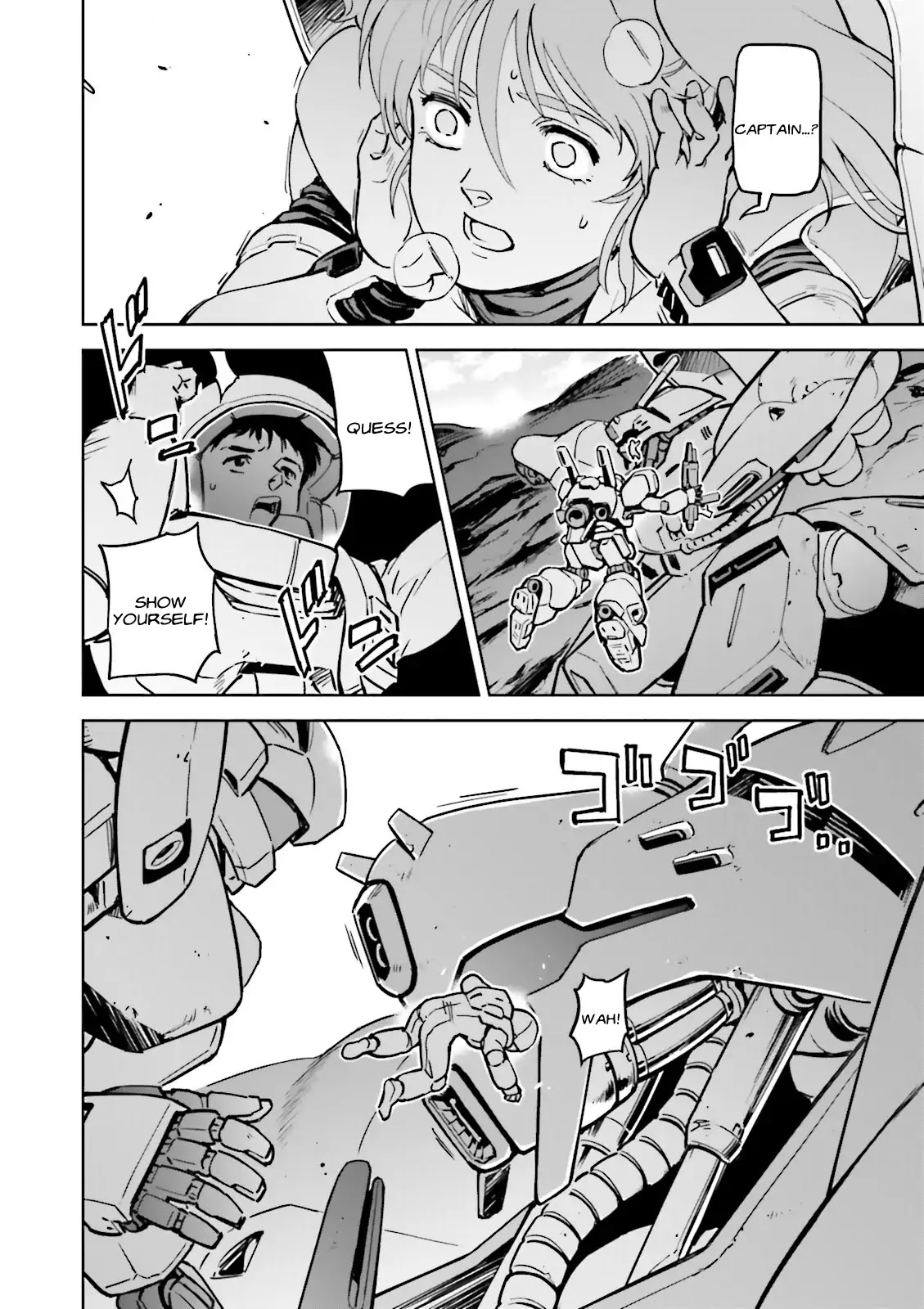 Kidou Senshi Gundam Gyakushuu no Char - Beltorchika Children Chapter 27 page 45 - Chapter 27: Hand-to-hand Combat