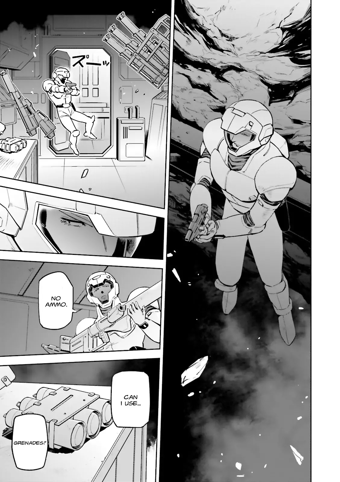 Kidou Senshi Gundam Gyakushuu no Char - Beltorchika Children Chapter 27 page 5 - Chapter 27: Hand-to-hand Combat