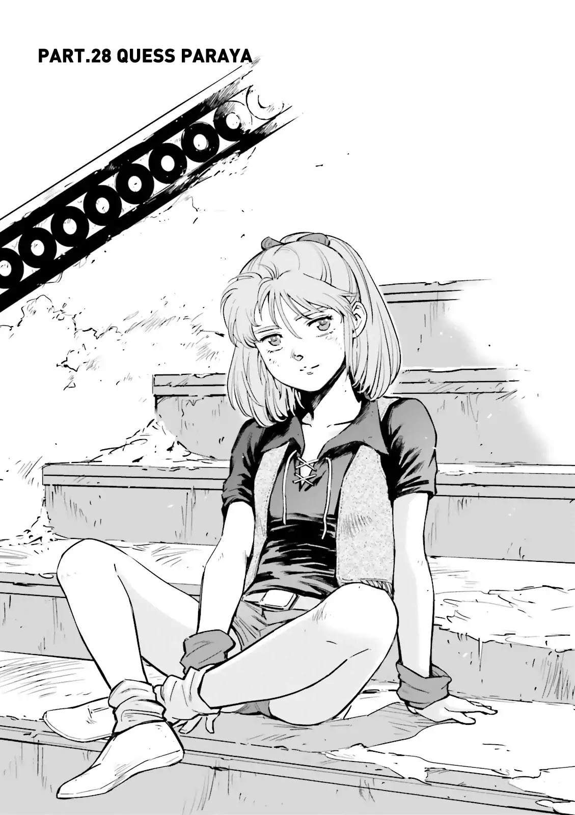 Kidou Senshi Gundam Gyakushuu no Char - Beltorchika Children Chapter 28 page 1 - Chapter 28: Quess Paraya