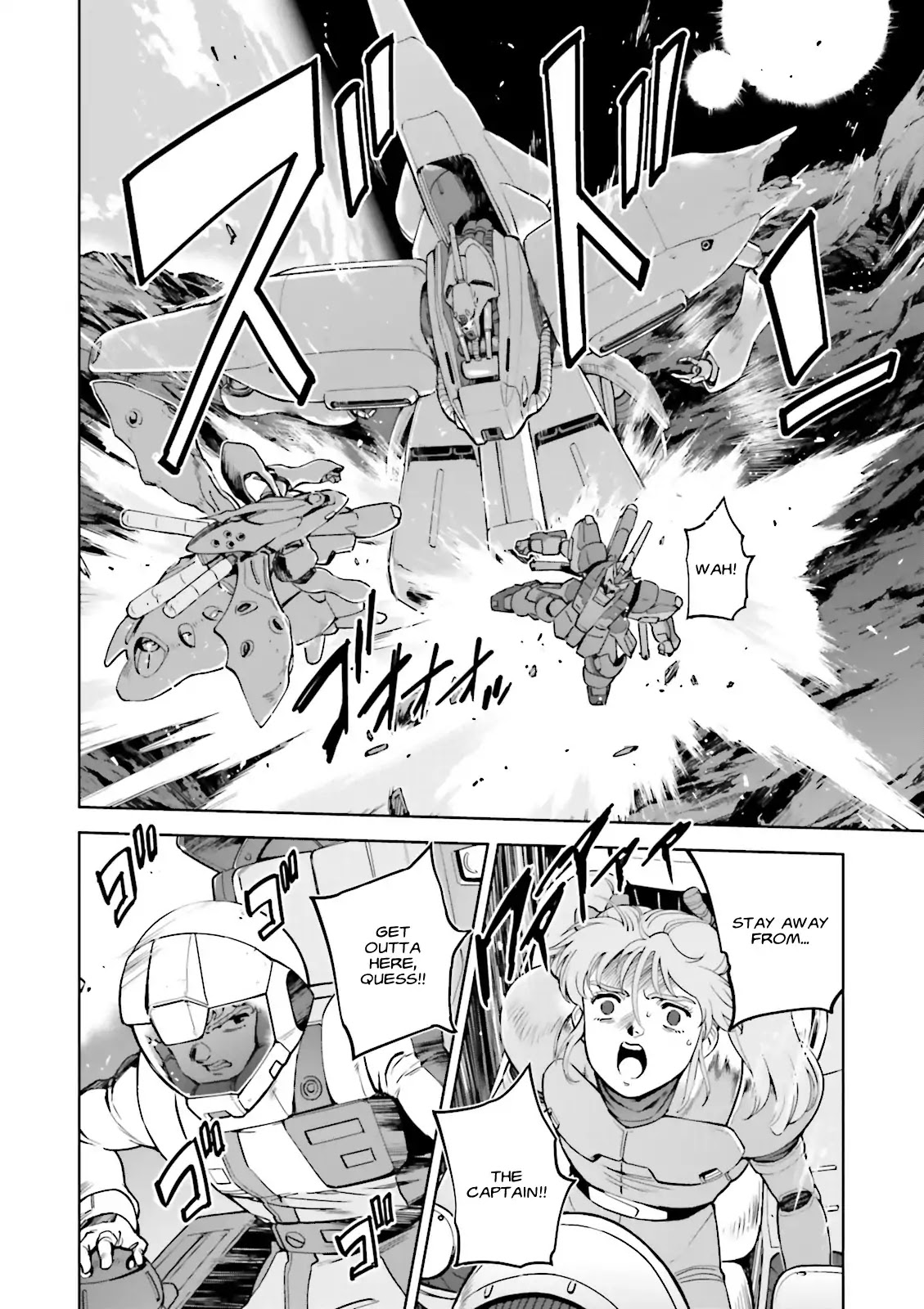 Kidou Senshi Gundam Gyakushuu no Char - Beltorchika Children Chapter 28 page 6 - Chapter 28: Quess Paraya